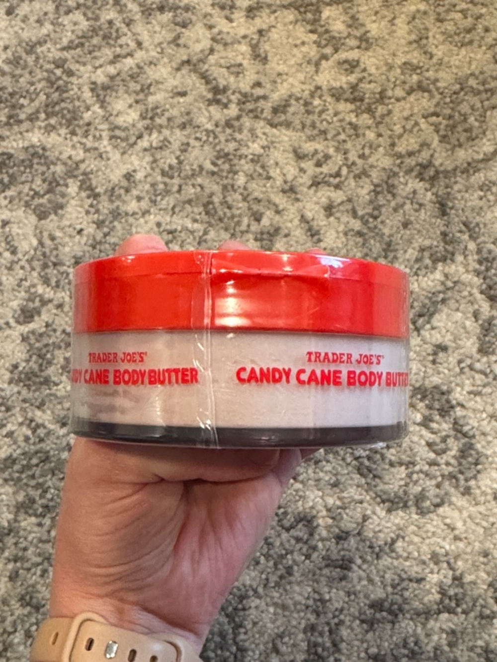 Trader Joe’s Shimmering Candy Cane Body Butter - Picture 3 of 3